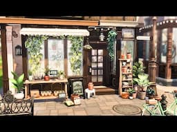 Tiny Plant Shop 🌱 | The Sims 4 - Speed Build (NO CC)