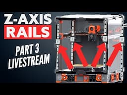 LDO VORON 2.4 R2 CoreXY 3D Printer Build Livestream 3: Z Axis Assembly