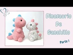 Dinosaurio T Rex A Crochet Fácil (TikTok) - Tutorial Parte 1 | Patrón de animales Amigurumi gratis