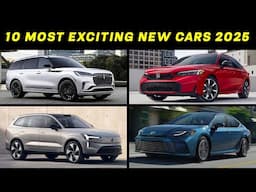 Top 10 Most Exciting New Cars of 2025 | From Luxury Sedans to Best 3-Row SUVs