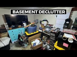 The Ultimate Basement Cleanout 🏠 DAY 9/9 OF DECLUTTERING & ORGANIZING!!!