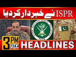 ISPR Nay Khabardar Kar Dia | Kashmir Day 2025 | ISPR News | 3PM Headlines | GTV News