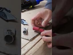 How To Make Battery Cables (DIY) #offgrid #rvwithtito #shorts