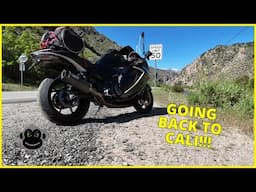 Day 1 | Sport Bike Road Trip | Colorado to California | 2022 Hayabusa