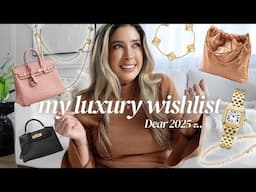 MY LUXURY WISHLIST 2025 | Chanel, Hermès, Cartier, Van Cleef & Arpels + LINJER JEWELRY UNBOXING ✨🤍