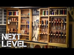 Leveling Up My Leather Tool Storage - Leather Craft - Woodworking