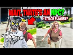 I Trolled the WHOLE SERVER with EVIL NPCs on GTA 5 RP!