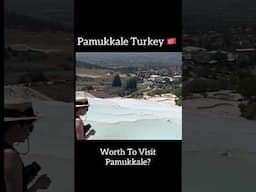 Pamukkale Turkey 🇹🇷 | Pamukkale Natural Pool Reality #pamukkale #turkey