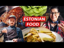 What is Estonian Food? Cheap vs Expensive Dishes in Tallinn, Estonia!