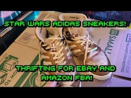 Finding Star Wars Chewbacca Adidas Sneakers At Goodwill! Thrifting for eBay and Poshmark!