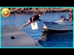 Funny Fail Videos Compilation 😂 TRY NOT TO LAUGH 😂 Pranks - People Being Idiots #28 - By Just F7 🍿