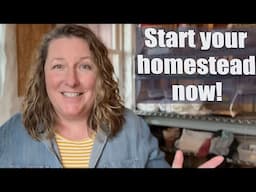 How to start a homestead AND work full time! Without DYING