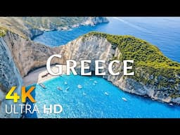 12H DRONE FILM GREECE 4K - Stunning Footage, Relaxing Music Along With Beautiful Nature Video