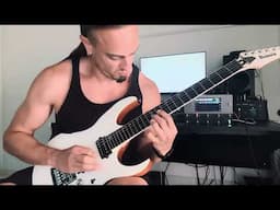 GUS DRAX - HOLLOW LIES SOLO PRACTICE #shorts #gusdrax #ibanezguitars