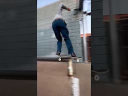 Did he kick flip into that? #skateboarding #shorts