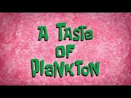 A Taste Of Plankton (Soundtrack)