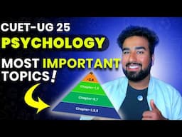 Score 100% in Psychology Domain with these Topics! [FREE PDF] CUET UG-25 #cuetug