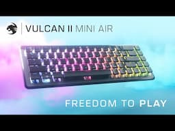 ROCCAT Vulcan II Mini Air Trailer (65% Wireless Gaming Keyboard)