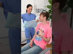 dental hygienist has a crush on her patient! #shorts