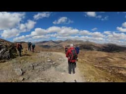 Day 6.5 Hiking to Kinlochleven from the Devil's Staircase. West Highland Way (360-degree, VR Videos)