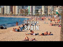 Benidorm Spain 🇪🇸 Full Walking Tour January 2025 | Discover Costa Blanca [4K]