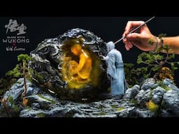 Creating Black Myth Wukong Diorama: Sun Wukong Trapped in Resin   Rebirth of the Monkey King