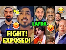 Adnaan 07 Vs Ajaz Khan SERIOUS FIGHT EXPOSED! | MahaKumbh Huge Controversy | Fukra Insaan, MrBeast