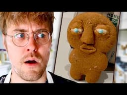 I Tried Baking the Cursed Gingerbread Man Cookie!