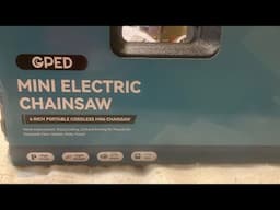 G ped electric chain saw from Walmart $39.99 review and test! Watch if you’re thinking about buying