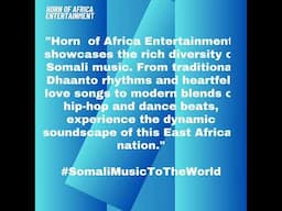 Somali Music To The World. #somalimusictotheworld #music  #somalimusic #somalievents #somaliculture