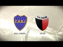 Boca vs. Colón. Fecha 14. Torneo de Primera División 2016/2017. FPT