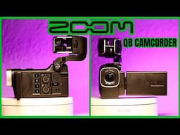 ZOOM Q8 Handy Video Recorder: Tiny Camcorder With AWESOME Audio