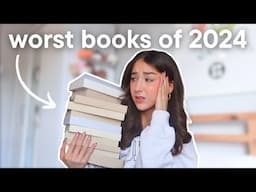 the *worst* books of 2024🤡📖 my least favourite books of the year