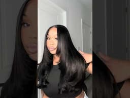 layers on yaki straight unit from unice 😍 #wigs #wiglover #wigtutorial #layers