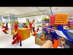 Nerf War | Amusement Park Battle 102(Nerf First Person Shooter)