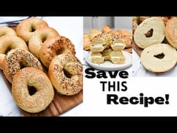 How to Make New York Style Bagels | Plant Based Bagel Recipe