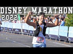 I Ran My First Marathon | Disney Marathon 2022