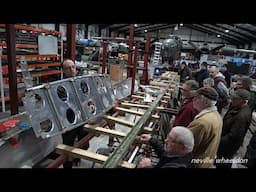 Video 282 Restoration of Lancaster NX611 Year 8. Andrews Lancaster winter restoration tour part 2.