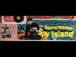 Adventures of GI Joe Secret Mission to Spy Island Book & Record! Super Nostalgia!