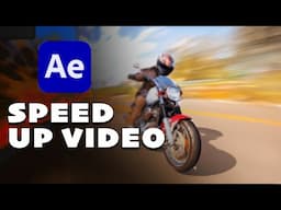 How To SPEED UP Video In After Effects 2025