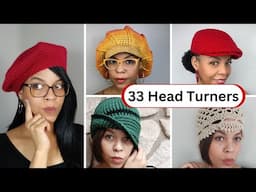 33 Head Turning Hat & Headband Patterns