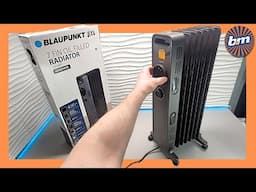 Blaupunkt 7 Fin Oil Filled Radiator 1500W Review - GOOD FOR LOG CABIN?