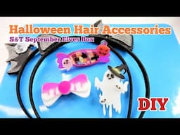 Resin Halloween Hair Accessories September Elves Box