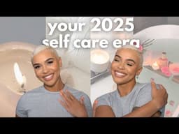 glow up + lock in for 2025 | 11 tips to make your self care, skin care and self love journey thrive