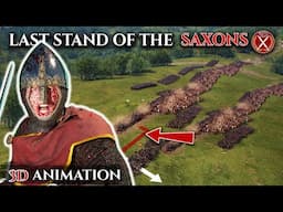 MASSIVE Animated Battle of Hastings 1066 AD (BOTH PARTS) - The Fall of Saxon England...