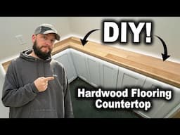 How to Make Your Own Wood Countertops | DIY Pantry Idea