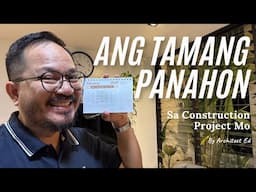 Timing is Everything: Ang Kalendaryo ng Construction