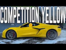 Is COMPETITION YELLOW the NICEST Yellow On a C8 Corvette Z06?!