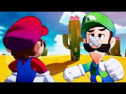 Mario & Luigi: Brothership - All Luigi Crash Landings!