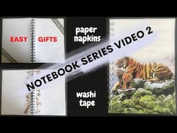 Decorating Notebook Pages & Front Cover Series - video 2